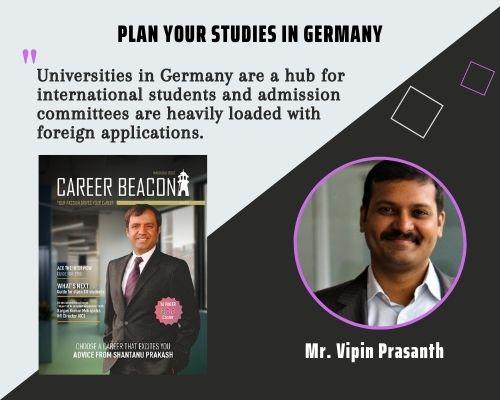 Plan your Studies in Germany