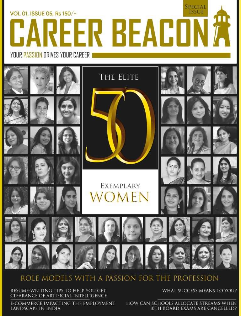 Career Beacon cover: The Elite 50 Exemplary Women