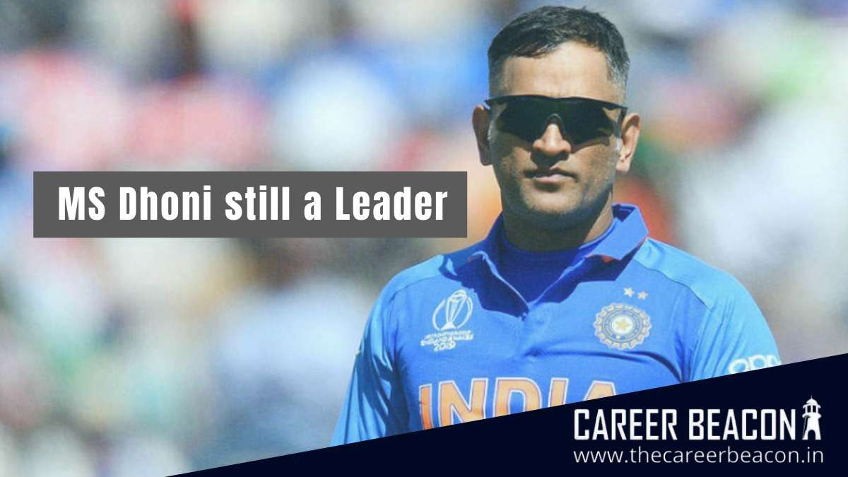 MS Dhoni is still a leader