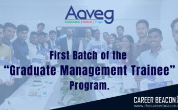 Aaveg Group launches the First Batch of the "Graduate Management Trainee" program.