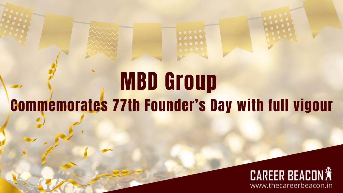 MBD Group commemorates 77th Founder’s Day with full vigour