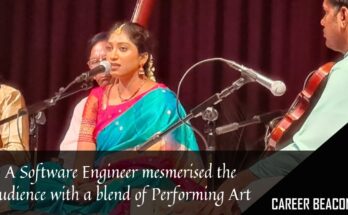 an engineer by profession, set out on a path in the field of Music and Dance & achieved distinction in managing top-rated Indian artists in India & abroad