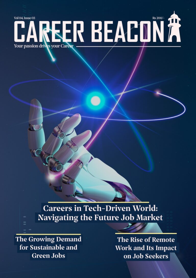 Career Beacon Jun 2023 cover: Careers in a Tech-Driven World