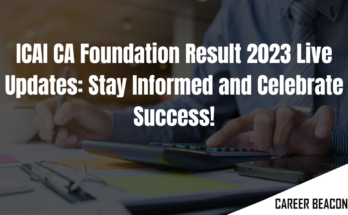 CA Foundation Result 2023
