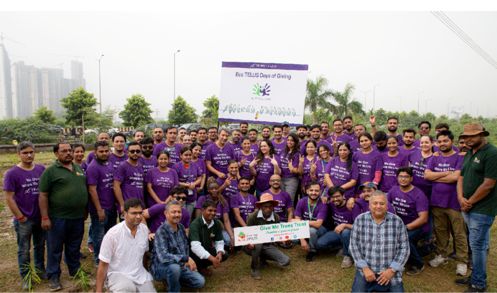 TELUS International India plants 1,500 saplings in Noida