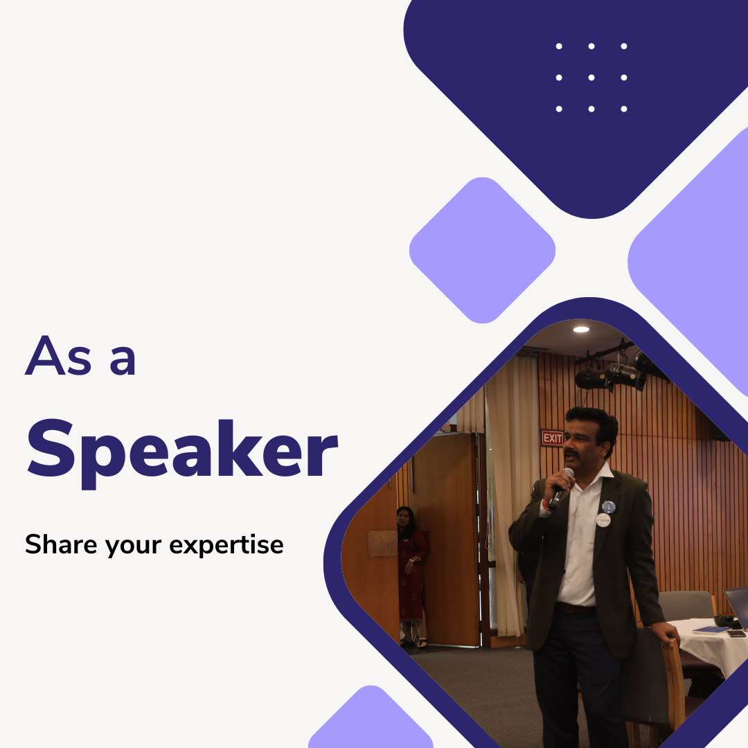 Join as a Speaker