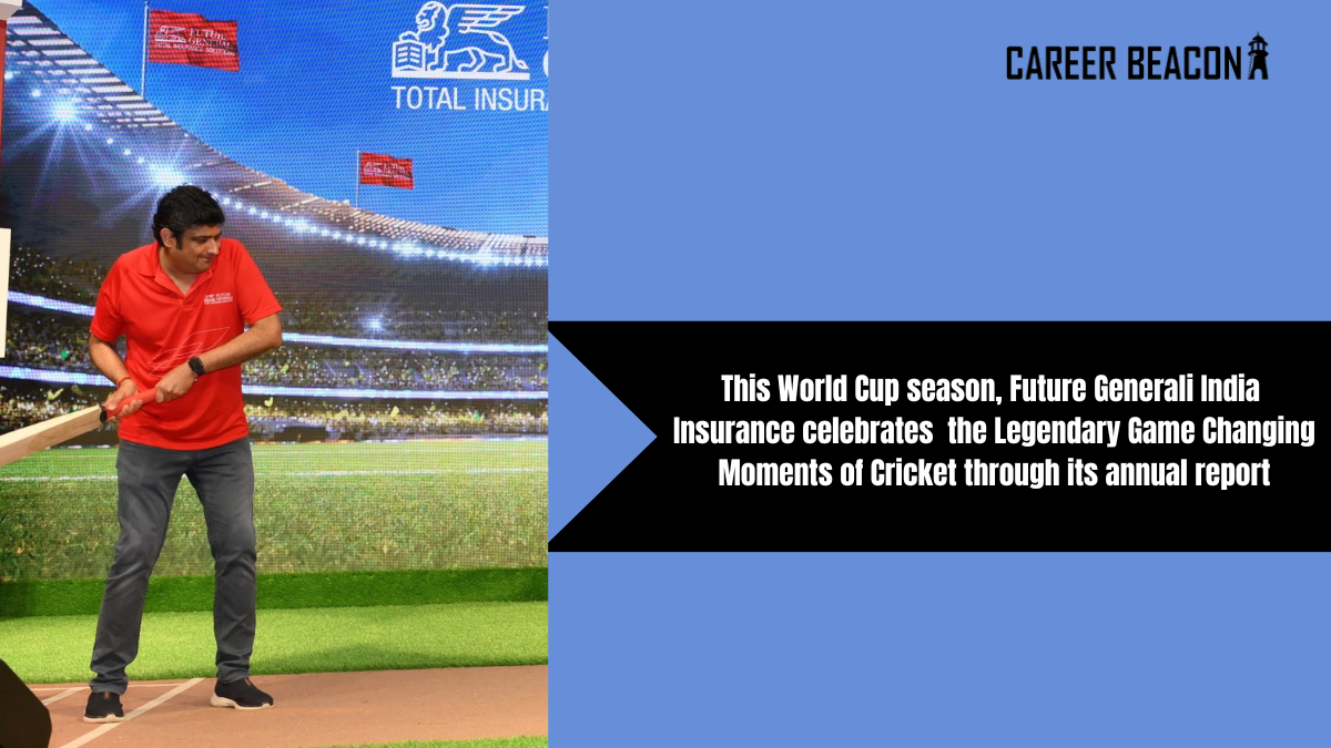This World Cup season, Future Generali India Insurance celebrates the Legendary Game Changing Moments of Cricket through its annual report