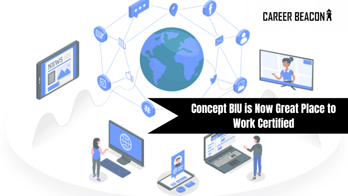 Concept BIU is Now Great Place to Work Certified