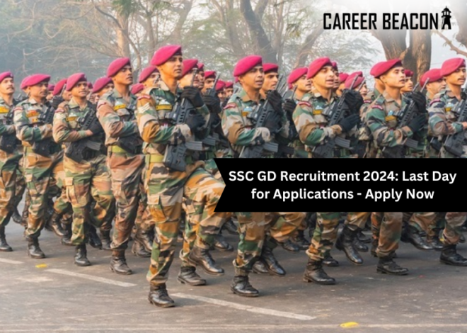 SSC GD Recruitment 2024: Last Day for Applications – Apply Now