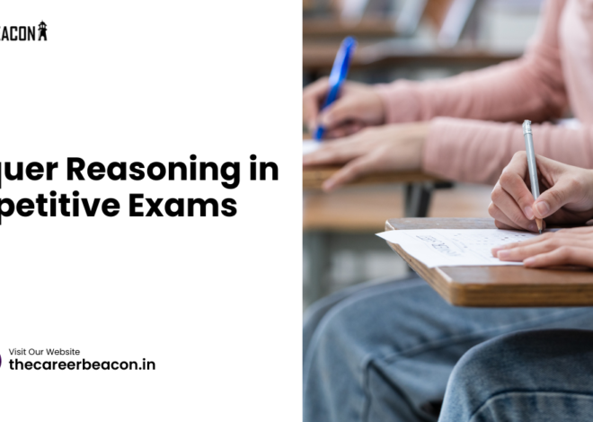 Conquer Reasoning in Competitive Exams