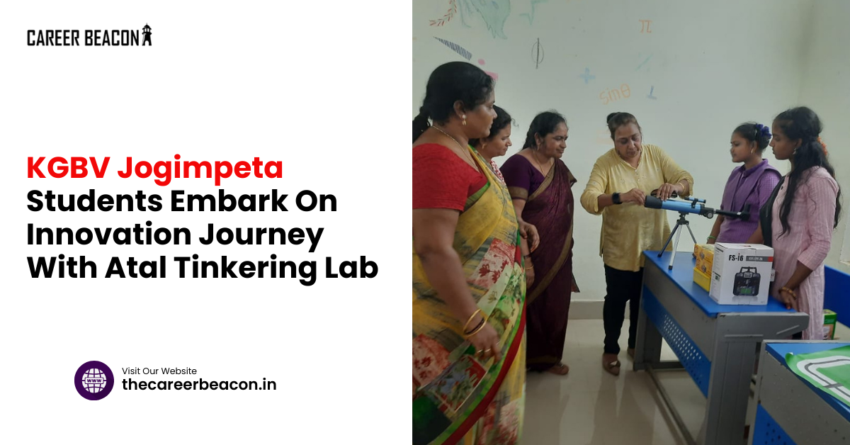 KGBV Jogimpeta Students Embark on Innovation Journey with Atal Tinkering Lab Jogimpeta, Telangana