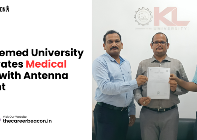 KL Deemed University Innovates Medical Tech with Antenna Patent