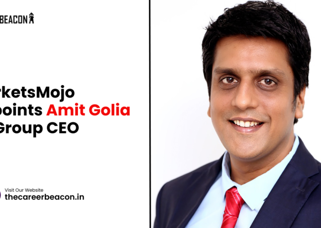 MarketsMojo Appoints Amit Golia as Group CEO
