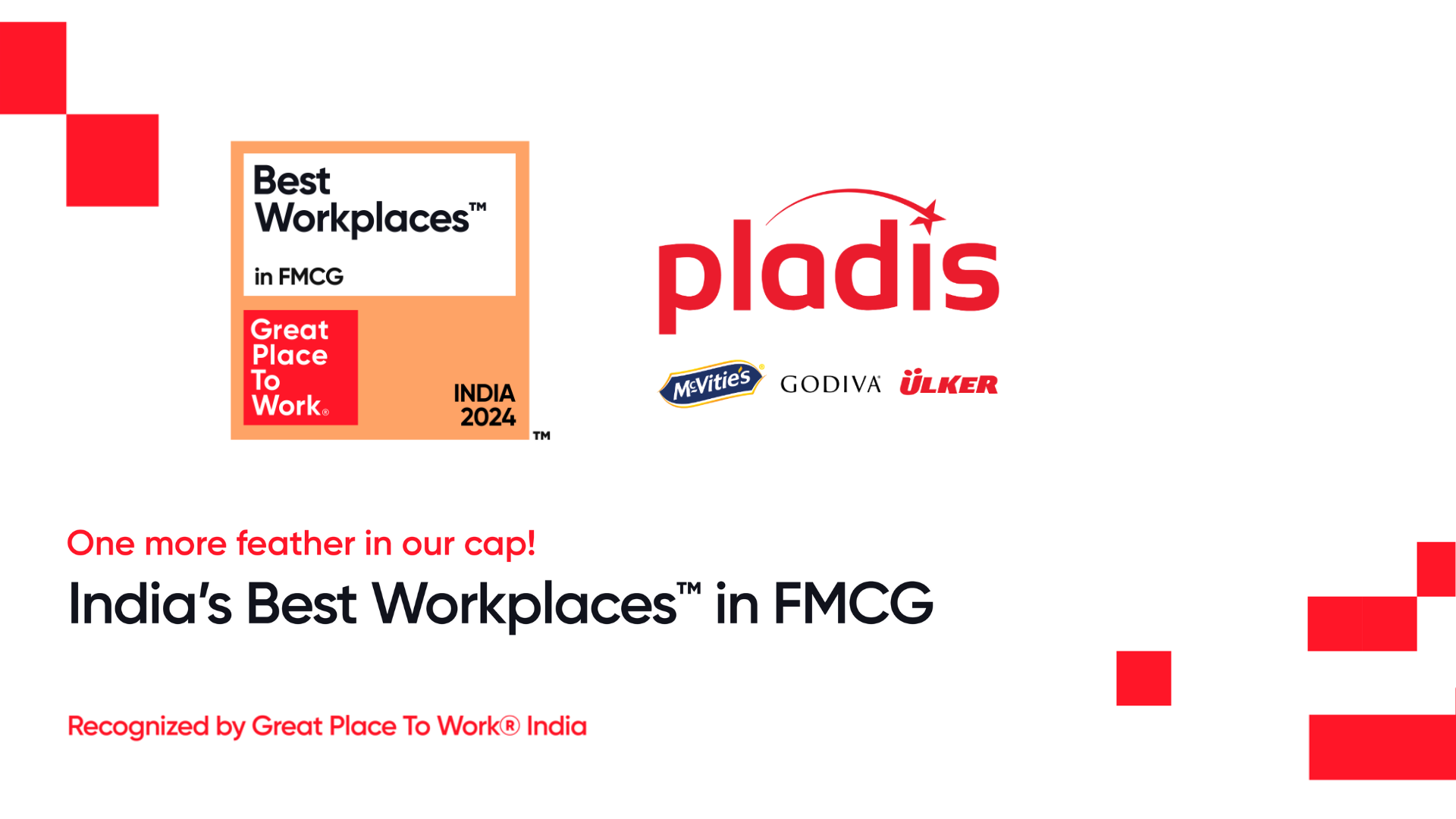 Pladis India recognized as a Top FMCG Workplace