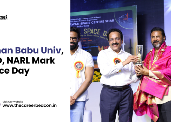 Mohan Babu Univ, ISRO, NARL Mark Space Day