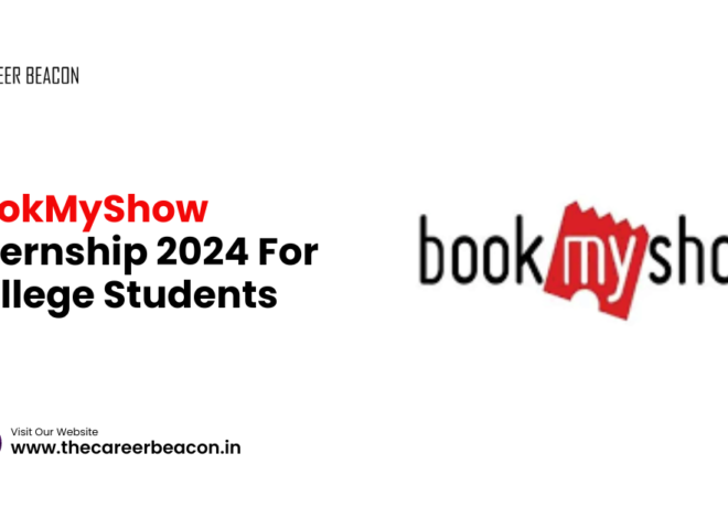 BookMyShow Internship 2024 For College Students