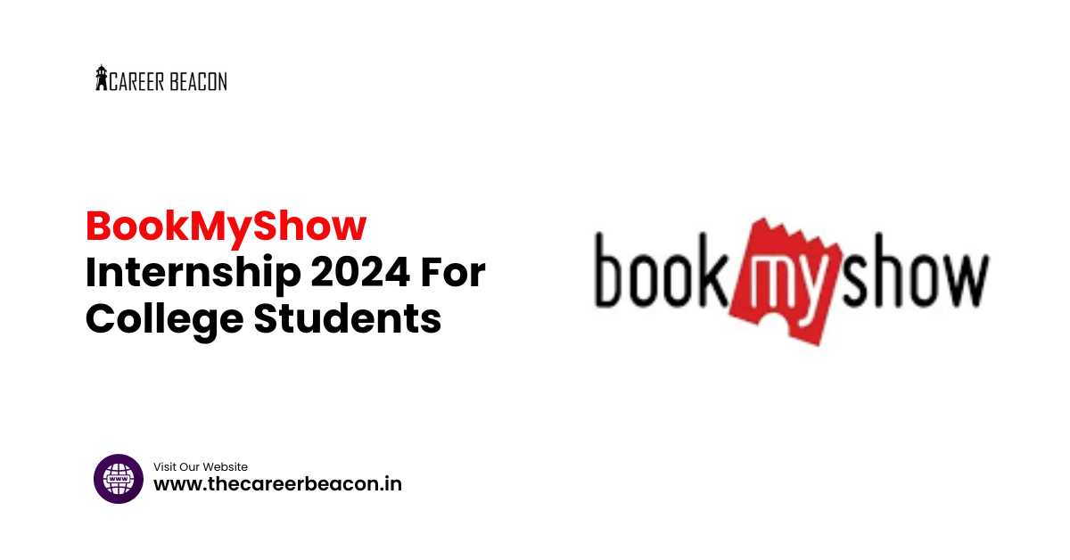 BookMyShow Internship 2024 For College Students