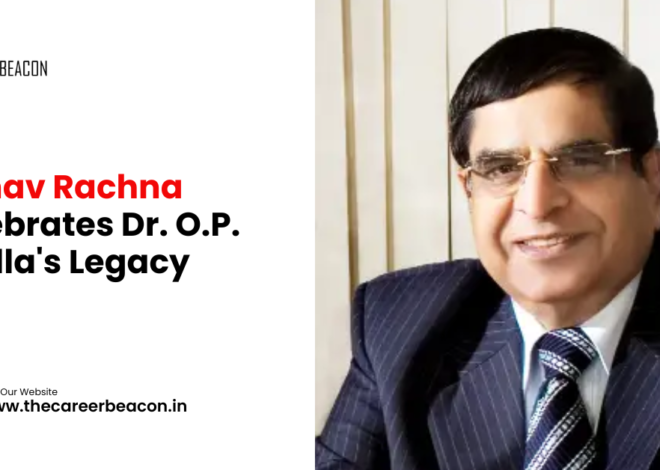 Manav Rachna Celebrates Dr. O.P. Bhalla’s Legacy