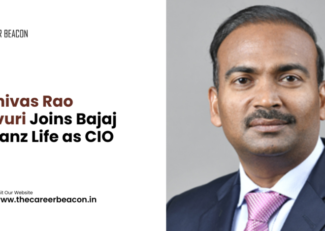 Srinivas Rao Ravuri Joins Bajaj Allianz Life as CIO