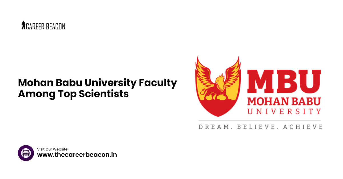 Mohan Babu University Faculty Among Top Scientists