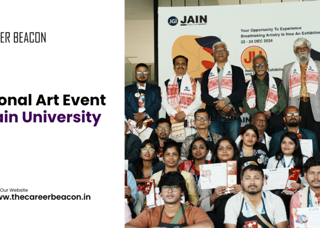 National Art Event at Jain University