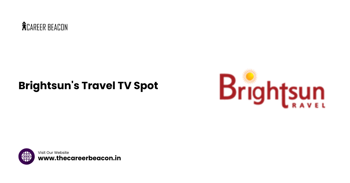 Brightsun’s Travel TV Spot