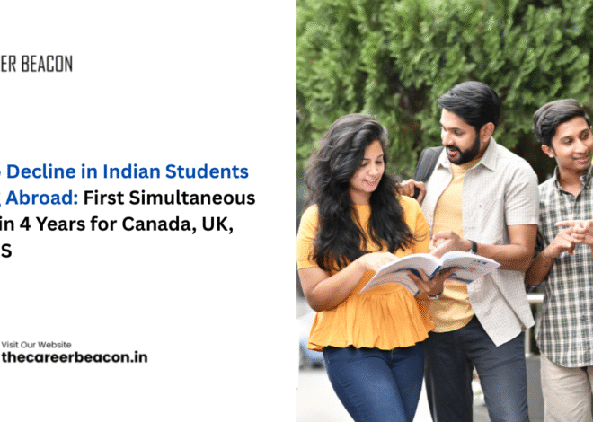 Sharp Decline in Indian Students Going Abroad