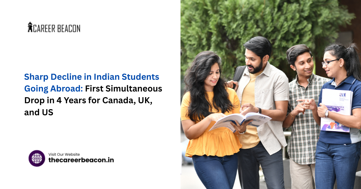 Sharp Decline in Indian Students Going Abroad