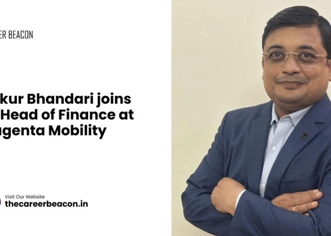 Ankur Bhandari joins as Head of Finance at Magenta Mobility