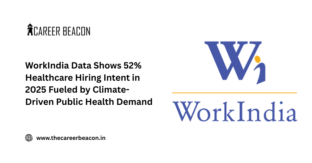 WorkIndia Data Shows 52% Healthcare Hiring Intent in 2025 Fueled by Climate-Driven Public Health Demand