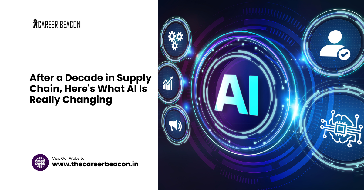 After a Decade in Supply Chain, Here’s What AI Is Really Changing
