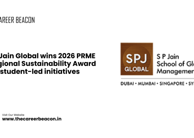 SP Jain Global wins 2026 PRME Regional Sustainability Award for student-led initiatives