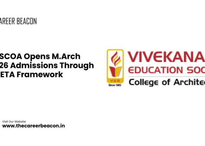 VESCOA Opens M.Arch 2026 Admissions Through PGETA Framework
