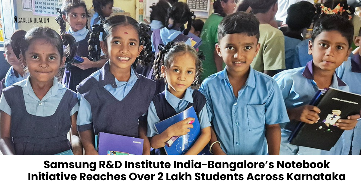Samsung R&D Institute India-Bangalore’s Notebook Initiative Reaches Over 2 Lakh Students Across Karnataka