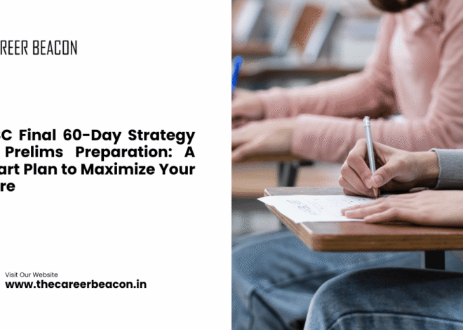 UPSC Final 60-Day Strategy for Prelims Preparation: A Smart Plan to Maximize Your Score