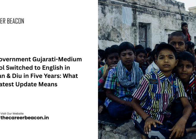 No Government Gujarati-Medium School Switched to English in Daman & Diu in Five Years: What the Latest Update Means