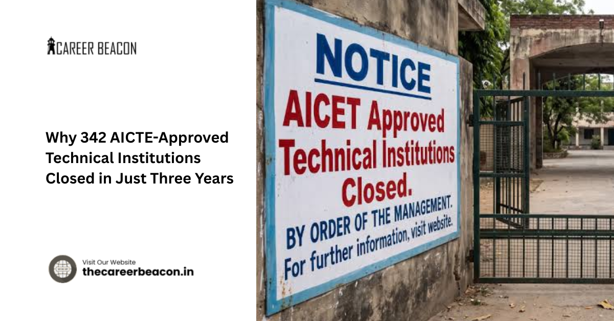 Why 342 AICTE-Approved Technical Institutions Closed in Just Three Years