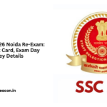 SSC JHT 2026 Noida Re-Exam Fresh Admit Card, Exam Day Rules and Key Details