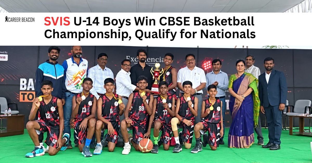 SVIS U-14 Boys Win CBSE Basketball Championship, Qualify for Nationals