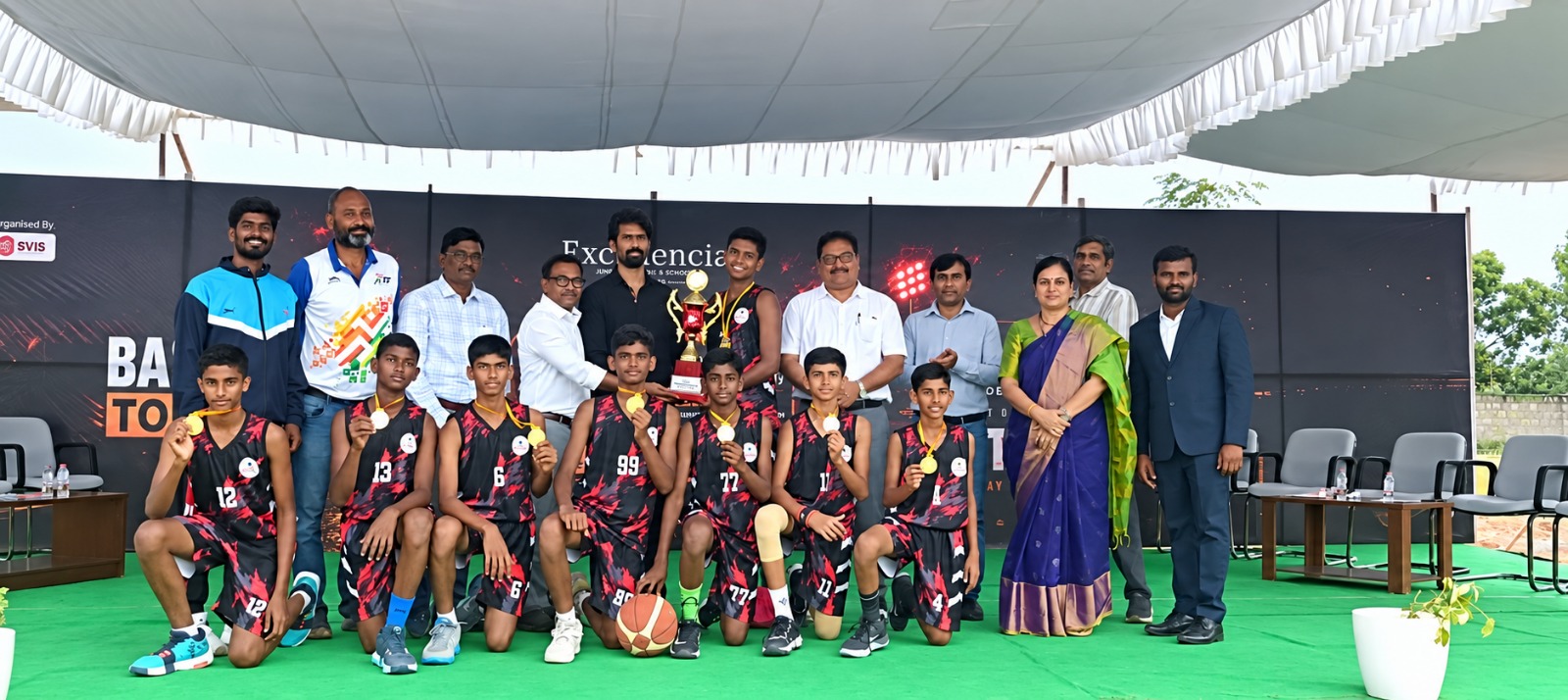 Boys Win CBSE Basketball Championship, Qualify for Nationals
