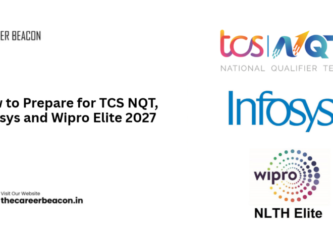 How to Prepare for TCS NQT, Infosys and Wipro Elite 2027